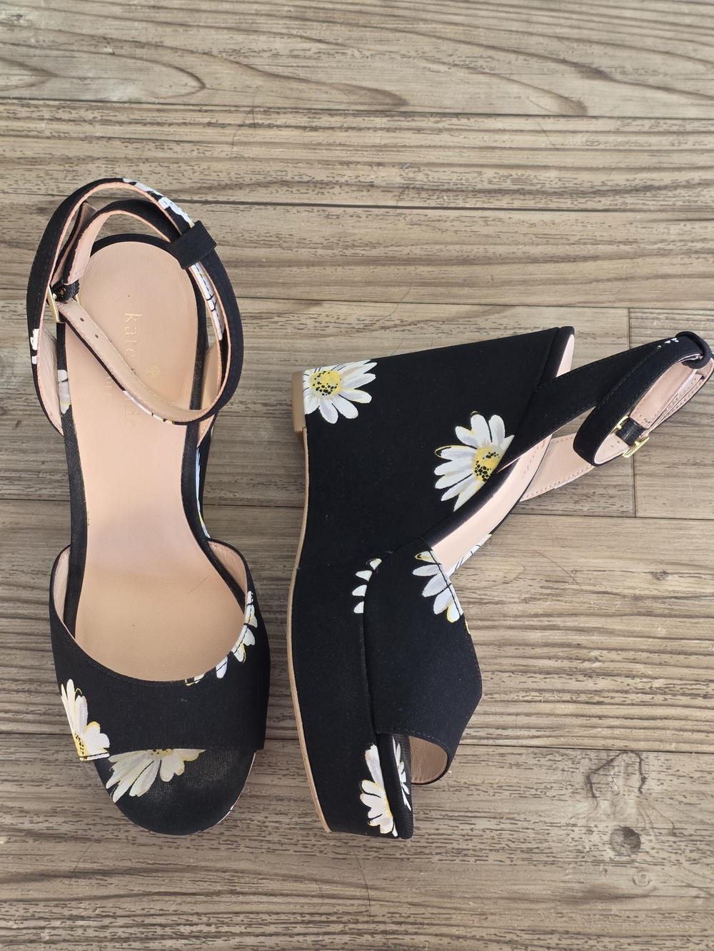kate spade Dellie platform wedge sandals